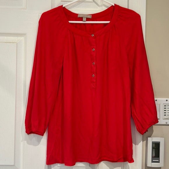 Banana republic medium 3/4 sleeved top - Picture 1 of 5
